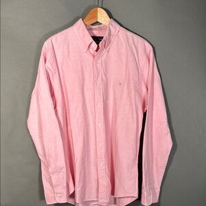 Ralph Lauren classic Pink cotton shirt. Size XL, like new, from TV show wardrobe